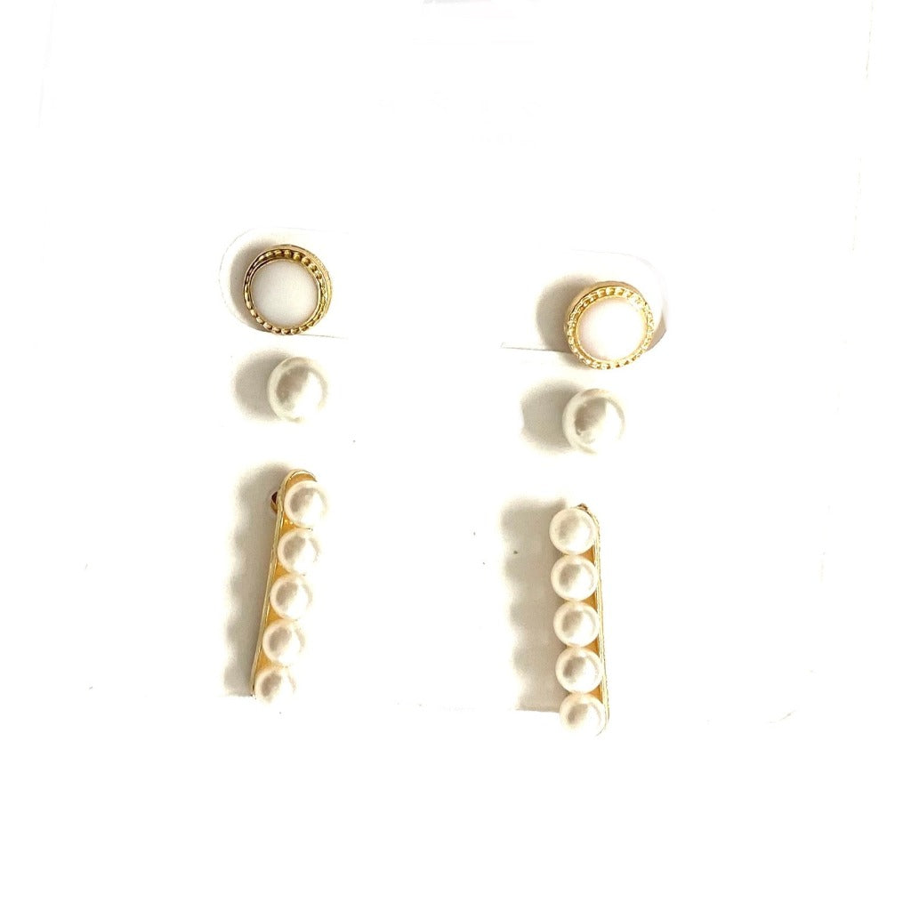 aretes 3 pares
